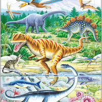 Larsen Puzzle - Dinosaurier 35-tlg.