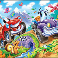 Larsen Puzzle Motiv Cars 22 tlg.