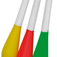 Jonglierkeulen mehrfarbig - 3er Set