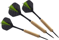 Longfield Steel Tip Dart-Set - 3 Darts aus Messing (21 g)
