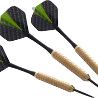 Longfield Steel Tip Dart-Set - 3 Darts aus Messing (21 g)