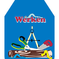Werkenschürze farbig sortiert