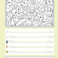 Grundschrift Selbstlernheft 1. Schuljahr