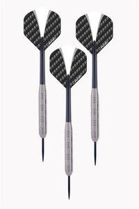 Longfield Steel Tip Dart-Set 3 Dartpfeile (23 g) Tungsten-Look