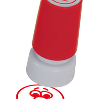 Set Siebdruck-Stempel "Perpetuum" 3-tlg. "Gesichter"
