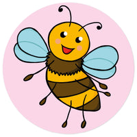 Belobigungs-Aufkleber "Biene" in Spender-Box, 500 Stück
