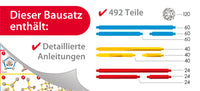 Zometool Creator 2, Konstruktionsspielzeug 492 Teile
