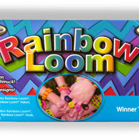 Rainbow Loom Starterset mit Metallnadel Inh. 600 Bands + kleiner Webrahmen + dt. Anleitung