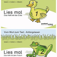 Lies mal Hefte 1 und 2 (Ente und Frosch - Auflage 2015) als Paket