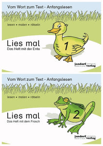 Lies mal Hefte 1 und 2 (Ente und Frosch - Auflage 2015) als Paket