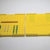 Geometriebrett gelb aus RE-Plastic® im Polybeutel