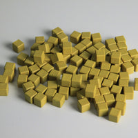 100 Farbige Dienes Einerwürfelchen gelb Re-Wood®