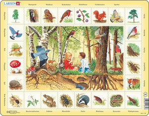 Larsen Puzzle Im Wald 48-tlg.