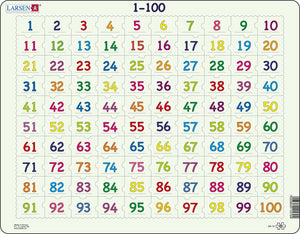 Larsen Zahlen von 1-100, 100-tlg.