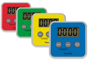 TimeTEX Zeitdauer-Uhr "Digital" compact, blau