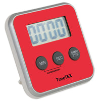 TimeTEX Zeitdauer-Uhr "Digital" compact, rot
