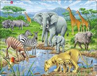 Larsen Puzzle Afrikanische Savanne 65 Teile
