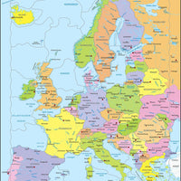 Puzzle 37 Teile - Rahmenpuzzle - Europa