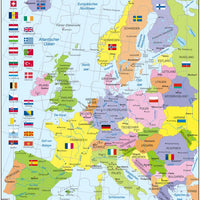 Larsen Puzzle Europa (politische Karte) 48-tlg.