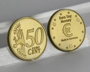 50 Euro-Cent 100 St. Münzgeld Spielgeld